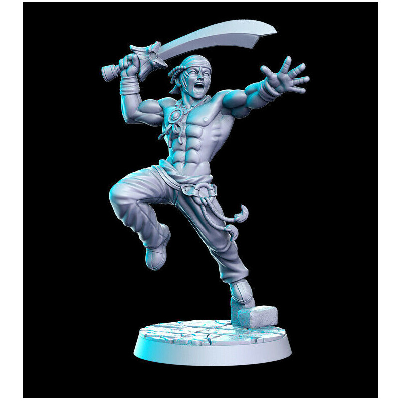 Impression 3D Figurines RN Studio Soul fighter tournament