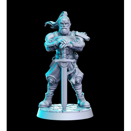 Impression 3D Figurines RN Studio Soul fighter tournament