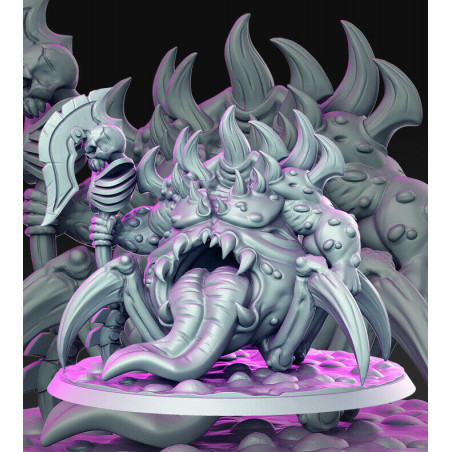 Impression 3D Figurines RN Studio, The night under the bloody moon