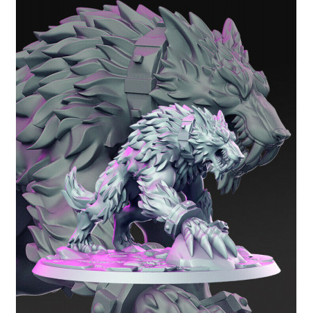 Impression 3D Figurines RN Studio, The night under the bloody moon