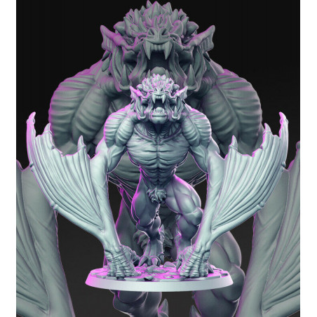 Impression 3D Figurines RN Studio, The night under the bloody moon