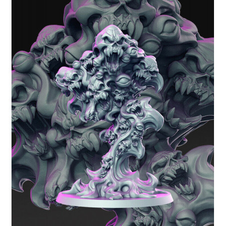 Impression 3D Figurines RN Studio, The night under the bloody moon