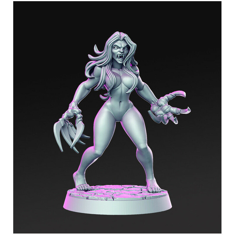Impression 3D Figurines RN Studio, The night under the bloody moon