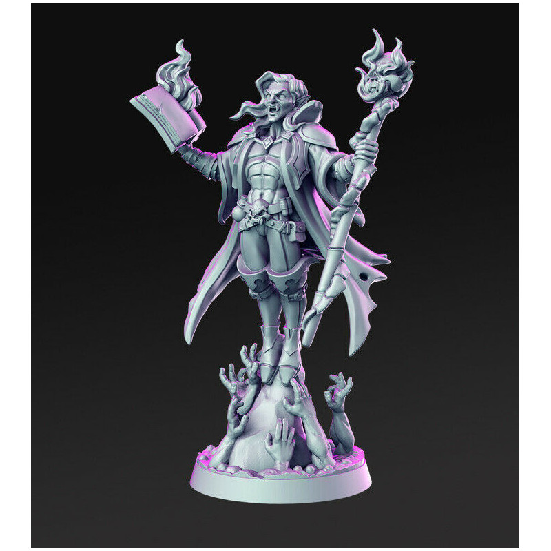 Impression 3D Figurines RN Studio, The night under the bloody moon