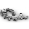 Décors GameScape 3D – Terrain modulaire 28/32 mm en filament

