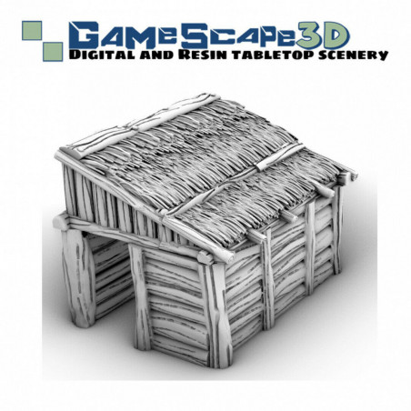 Décors GameScape 3D – Terrain modulaire 28/32 mm en filament

