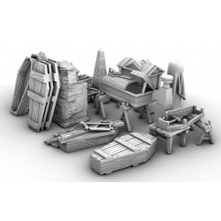 Décors GameScape 3D – Terrain modulaire 28/32 mm en filament

 (2)