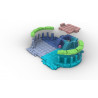 Décors GameScape 3D – Terrain modulaire 28/32 mm en filament

