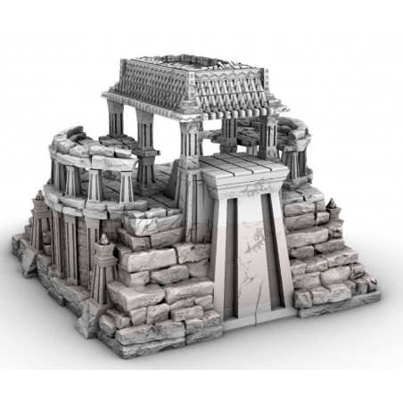Décors GameScape 3D – Terrain modulaire 28/32 mm en filament

