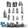 Décors GameScape 3D – Terrain modulaire 28/32 mm en filament

