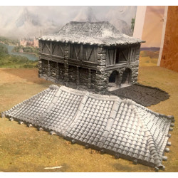 Décors GameScape 3D – Terrain modulaire 28/32 mm en filament


