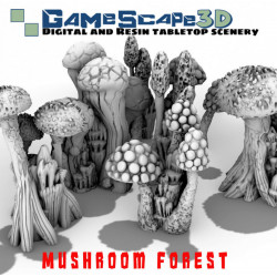 Décors GameScape 3D – Terrain modulaire 28/32 mm en filament

