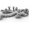 Décors GameScape 3D – Terrain modulaire 28/32 mm en filament


