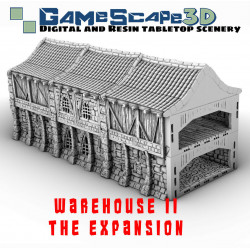 Décors GameScape 3D – Terrain modulaire 28/32 mm en filament


