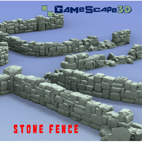 Décors GameScape 3D – Terrain modulaire 28/32 mm en filament


