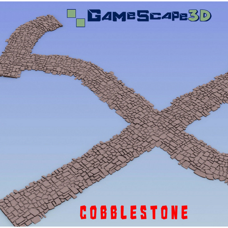 Décors GameScape 3D – Terrain modulaire 28/32 mm en filament

