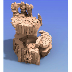 Décors GameScape 3D – Terrain modulaire 28/32 mm en filament

 (2)