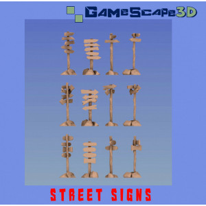 Décor Gamescape 3D Street lantern
