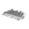 Décors GameScape 3D – Terrain modulaire 28/32 mm en filament

