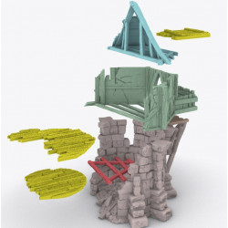 Décors GameScape 3D – Terrain modulaire 28/32 mm en filament

 (2)
