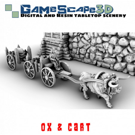 Décors GameScape 3D – Terrain modulaire 28/32 mm en filament

