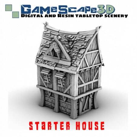 Décors GameScape 3D – Terrain modulaire 28/32 mm en filament

