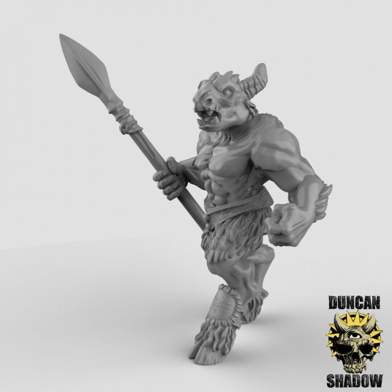 Hommes-Bêtes – Duncan Shadow Miniatures – Figurines 3D pour Wargames et Jeux de Rôle
