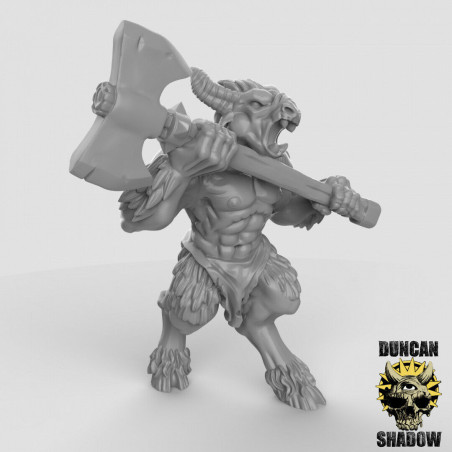 Hommes-Bêtes – Duncan Shadow Miniatures – Figurines 3D pour Wargames et Jeux de Rôle
