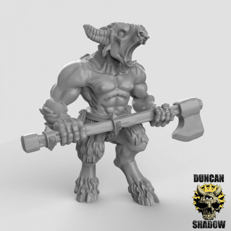 Hommes-Bêtes – Duncan Shadow Miniatures – Figurines 3D pour Wargames et Jeux de Rôle
