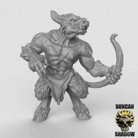 Hommes-Bêtes – Duncan Shadow Miniatures – Figurines 3D pour Wargames et Jeux de Rôle
