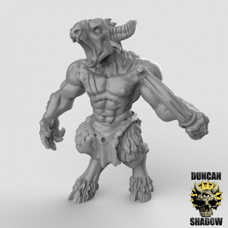 Hommes-Bêtes – Duncan Shadow Miniatures – Figurines 3D pour Wargames et Jeux de Rôle
