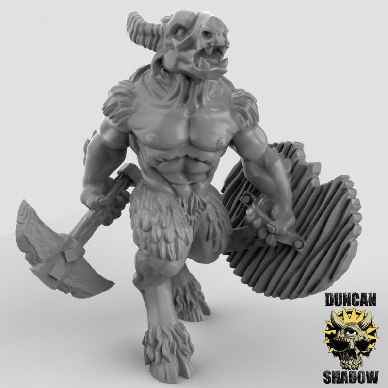 Hommes-Bêtes – Duncan Shadow Miniatures – Figurines 3D pour Wargames et Jeux de Rôle
