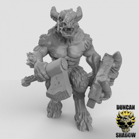 Hommes-Bêtes – Duncan Shadow Miniatures – Figurines 3D pour Wargames et Jeux de Rôle
