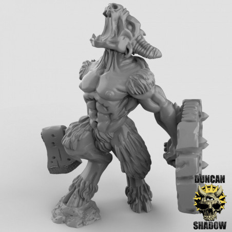 Hommes-Bêtes – Duncan Shadow Miniatures – Figurines 3D pour Wargames et Jeux de Rôle
