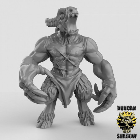 Hommes-Bêtes – Duncan Shadow Miniatures – Figurines 3D pour Wargames et Jeux de Rôle
