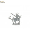 Forest Dragon impréssion 3d--Wood elves-Général sur cerf-Echelle 15mm