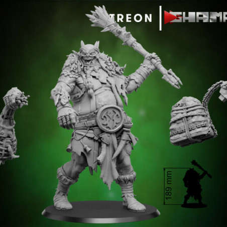 Figurines Ogres Ghamak – Puissance et Brutalité sur le Champ de Bataille

