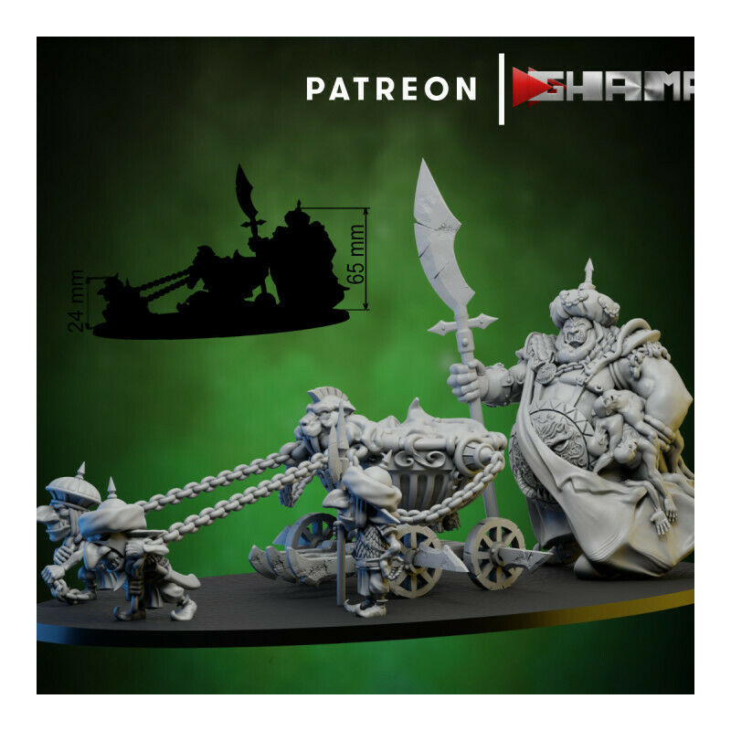 Figurines Ogres Ghamak – Puissance et Brutalité sur le Champ de Bataille

