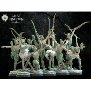 /9th Age Impression 3D Wooden elves Danseurs