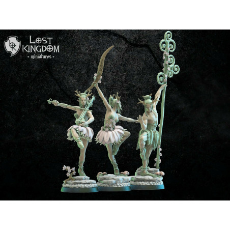 Mori Elves – Elfes Sylvains Tribaux Résine 28/32 mm | Lost Kingdom

