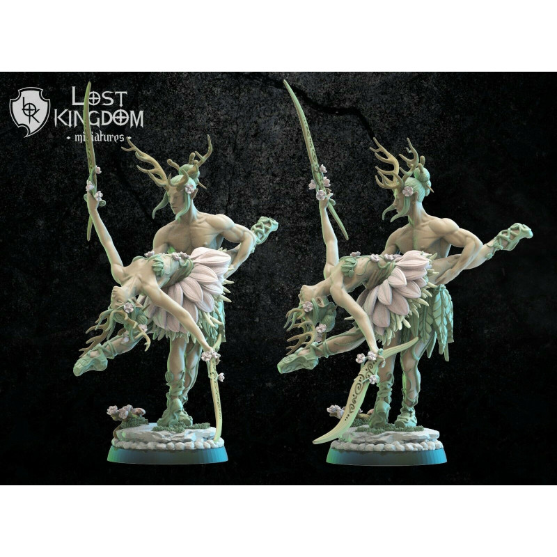 Mori Elves – Elfes Sylvains Tribaux Résine 28/32 mm | Lost Kingdom

