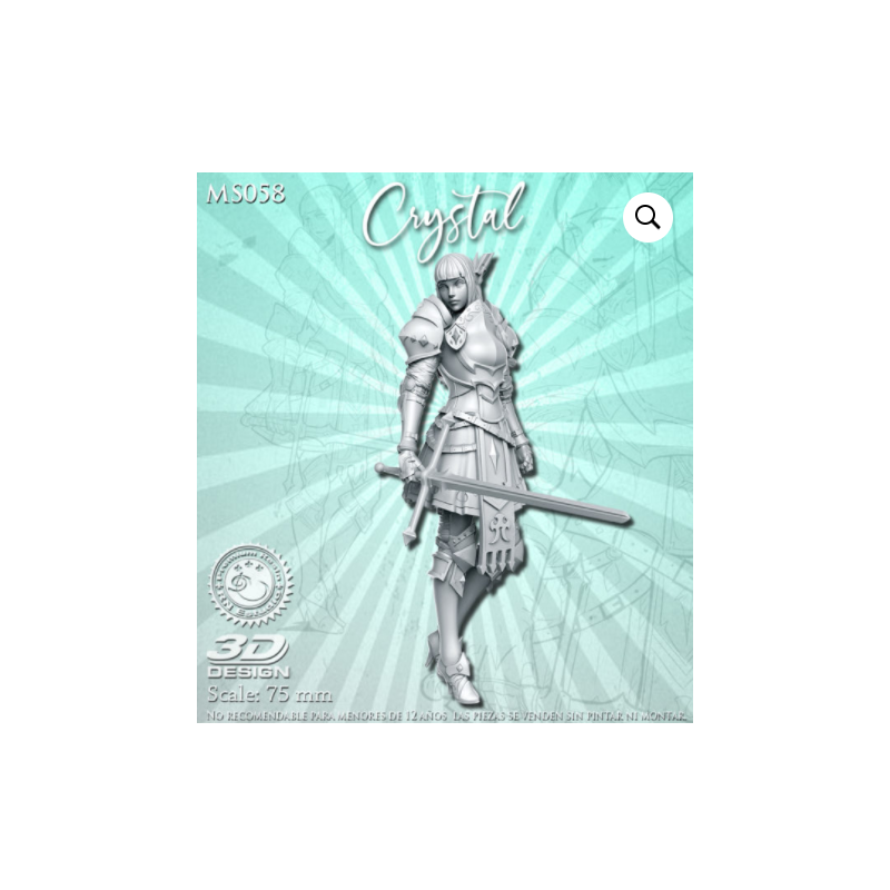 Impression 3D Figurines RN Studio Crystal