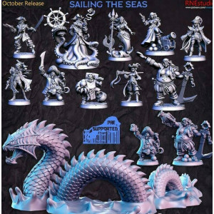 Impression 3D Figurines RN Studio Sailing the seas