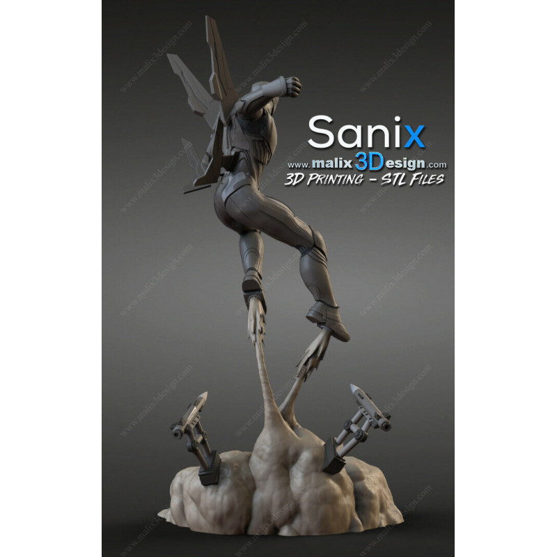 Iron man figurine impression 3D résine  18cm (non peint)