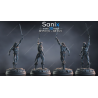 Conan figurine impression 3D résine  18cm (non peint)