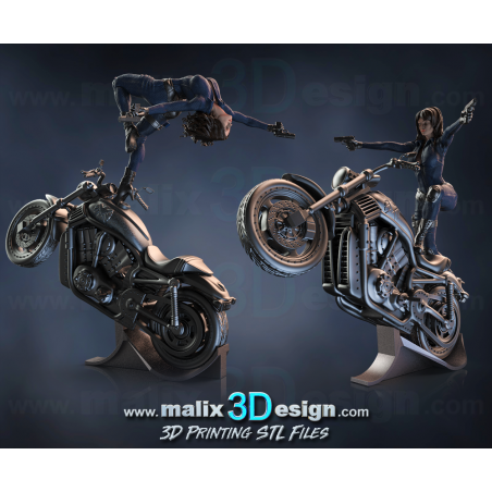 Agent of S.H.I.E.L.D impression 3D résine  18cm (non peint)