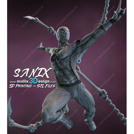 Spider man figurine impression 3D résine  18cm  (non peint)