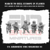 Infanterie US WW2 – Figurines 3D 28mm & 15mm pour Wargames  
