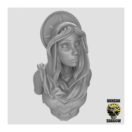 Buste - Femme Croisée - 10cm