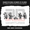 Figurines Infanterie Armée Rouge 3D – Soldats soviétiques WW2  
